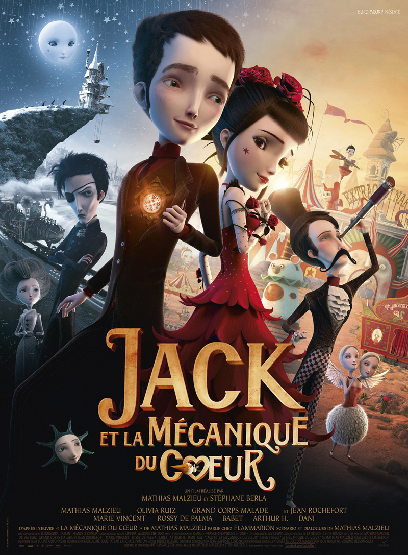 jack et la mecanique du coeur poster