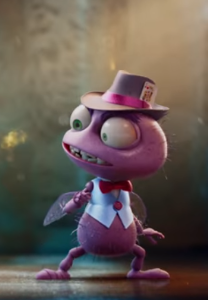 mortein lighting 3D bug commercial